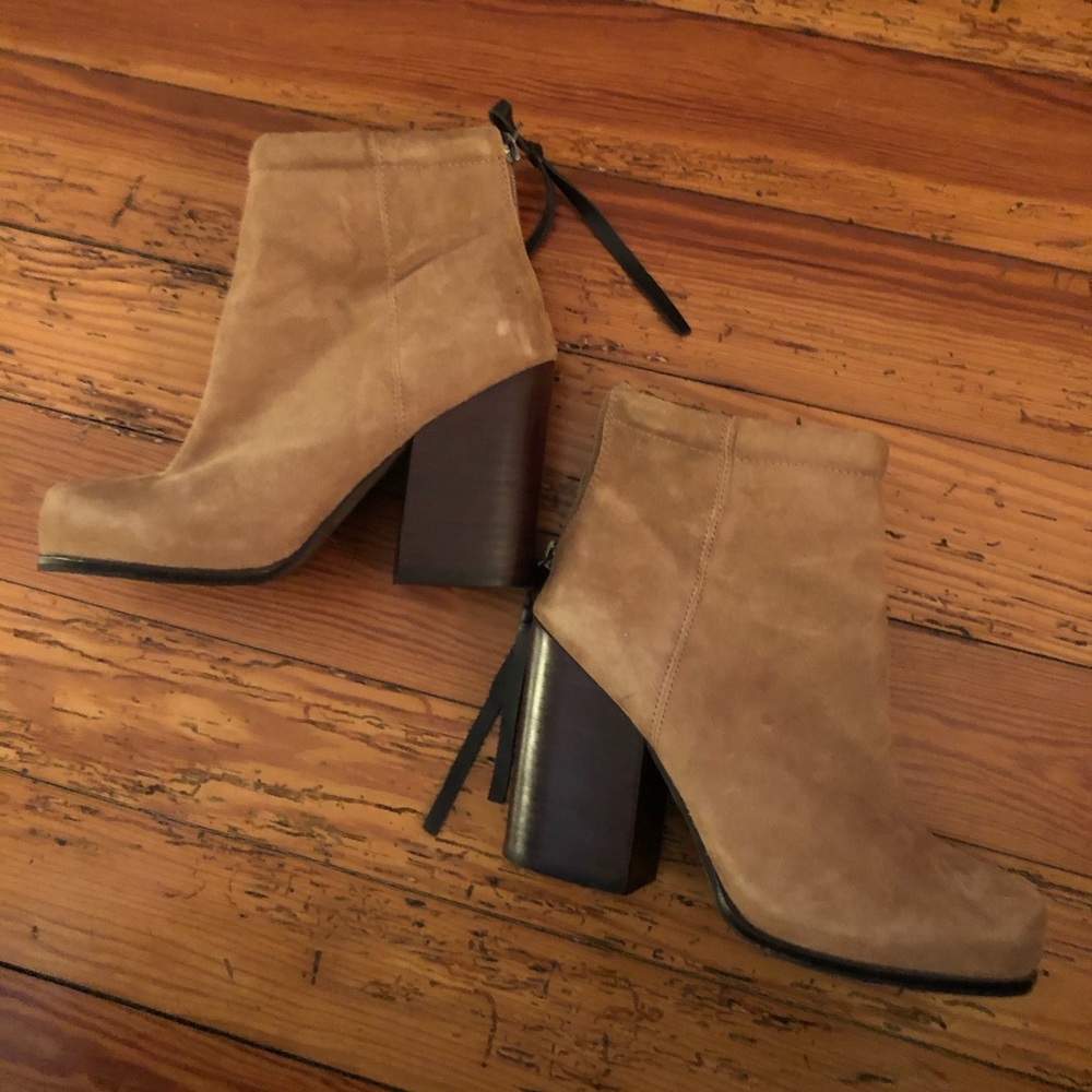 Jeffrey Campbell Rumble suede booties